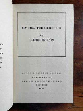 My Son, The Murderer