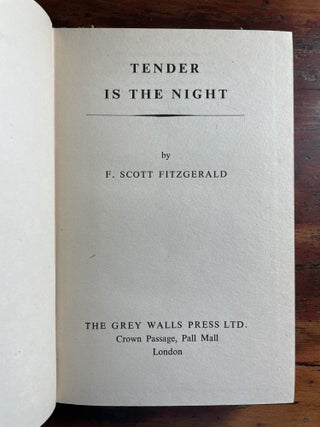 Tender is the Night
