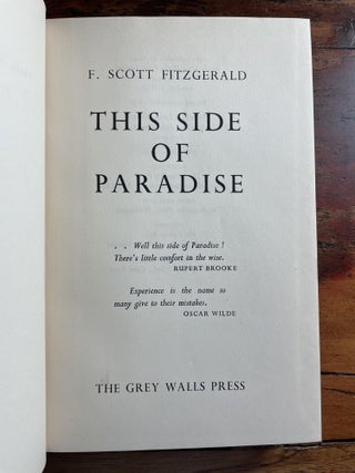 This Side of Paradise