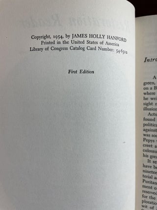 A Restoration Reader