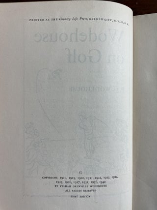 Wodehouse on Golf