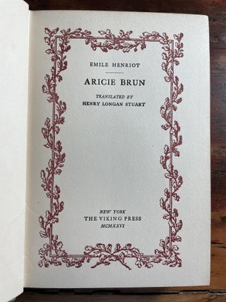 Aricie Brun