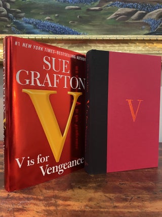Item #5955 V is for Vengeance. Sue Grafton