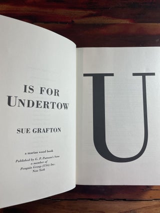 U is for Undertow