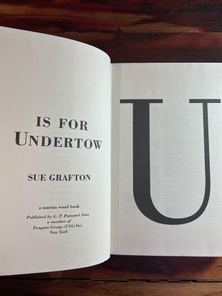 U is for Undertow