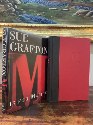 Item #5963 M is for Malice. Sue Grafton