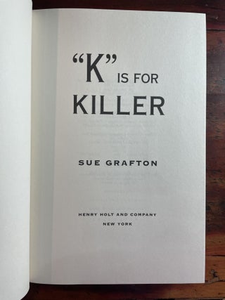 K is for Killer