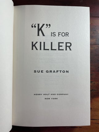 K is for Killer