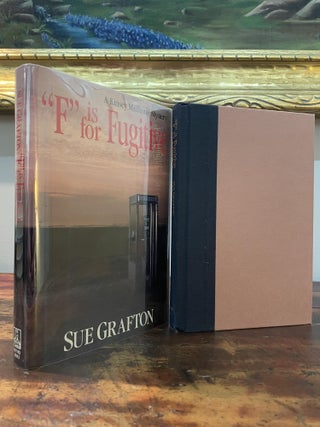 Item #5976 F is for Fugitive. Sue Grafton