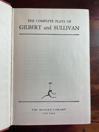 The Complete Plays of Gilbert and Sullivan