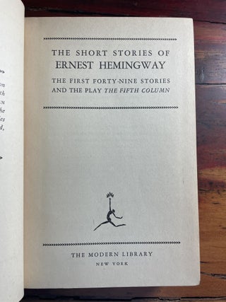 The Short Stories of Ernest Hemingway