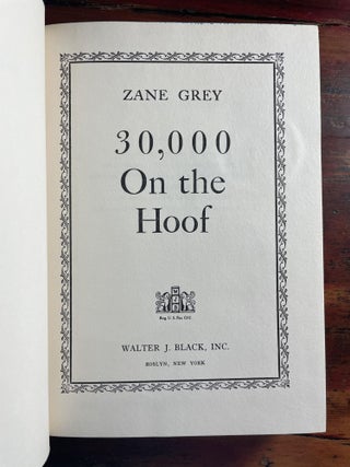 30,000 on the Hoof