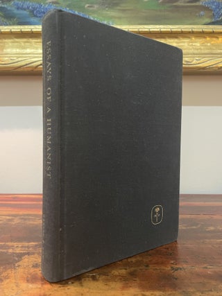 Item #6031 Essays of a Humanist. Julian Huxley