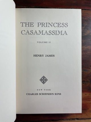 The Princess Casamassima: 2 Volumes