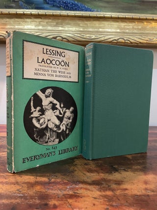 Item #6052 Laocoön; Nathan the Wise; Minna von Barnhelm. Gotthold Ephraim Lessing
