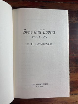 Sons and Lovers