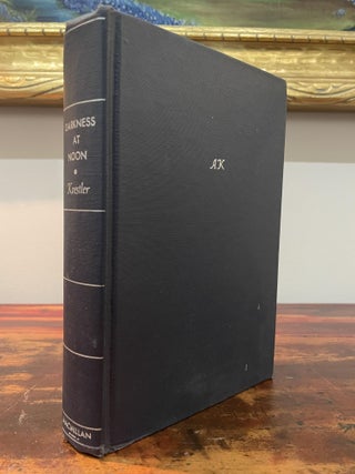 Item #6092 Darkness at Noon. Arthur Koestler