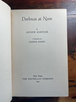 Darkness at Noon
