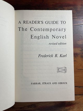 A Reader's Guide to: The Contemporary English Novel