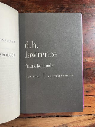 D. H. Lawrence