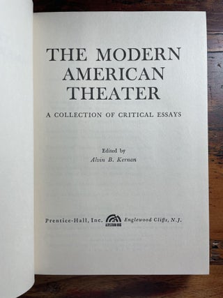 The Modern American Theater