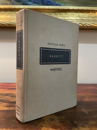 Item #6107 Babbit. Sinclair Lewis