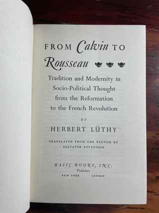 From Calvin to Rousseau