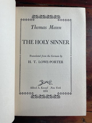 The Holy Sinner