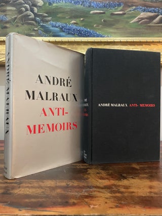 Item #6155 Anti-Memoirs. André Malraux