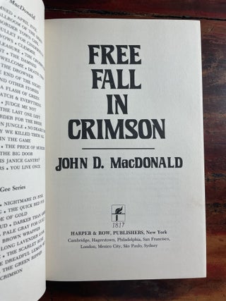 Free Fall in Crimson