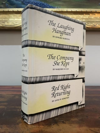 Item #6170 The Laughing Hangman; The Company She Kept; Red Right Returning. Edward Marston,...