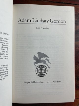 Adam Lindsay Gordon