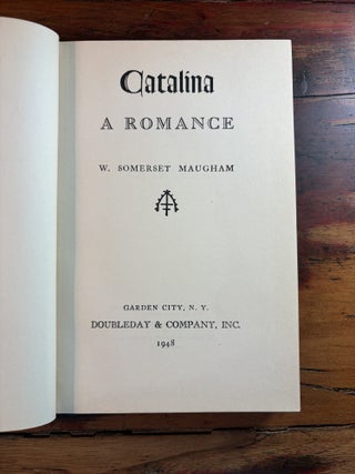 Catalina: A Romance