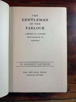The Gentleman in the Parlour