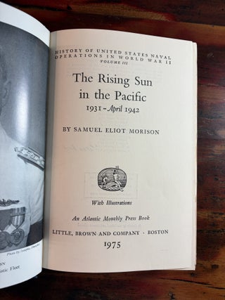 The Rising Sun in the Pacific: 1931-April 1942
