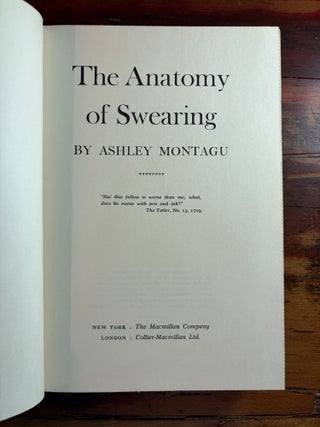 The Anatomy of Swearing