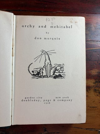 Archy and Mehitabel