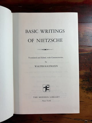 Basic Writings of Nietzsche